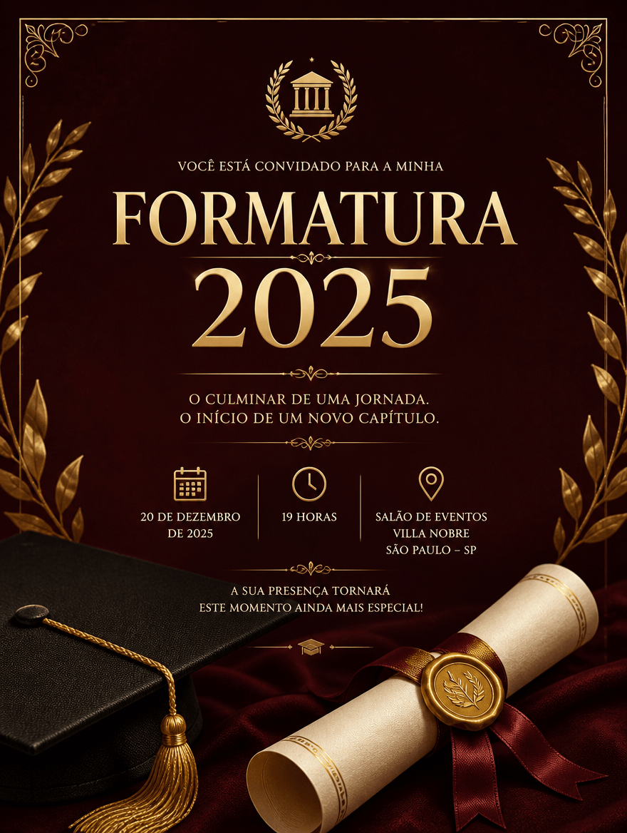 Template Honra — Graduação